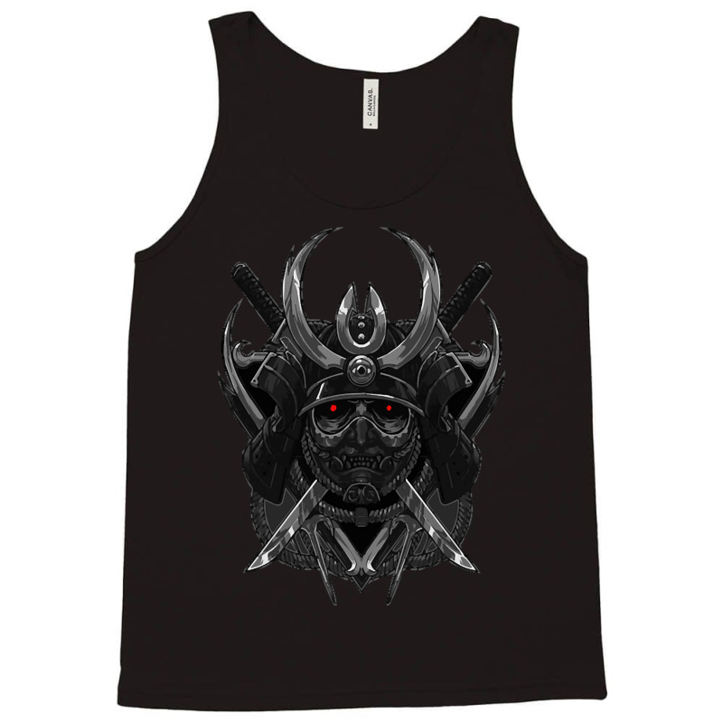 Trending Demon Samurai Helmet Japanese Warrior Tank Top by Jerhogen528 | Artistshot