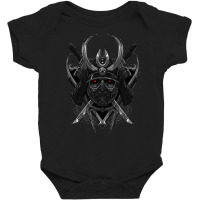 Trending Demon Samurai Helmet Japanese Warrior Baby Bodysuit | Artistshot