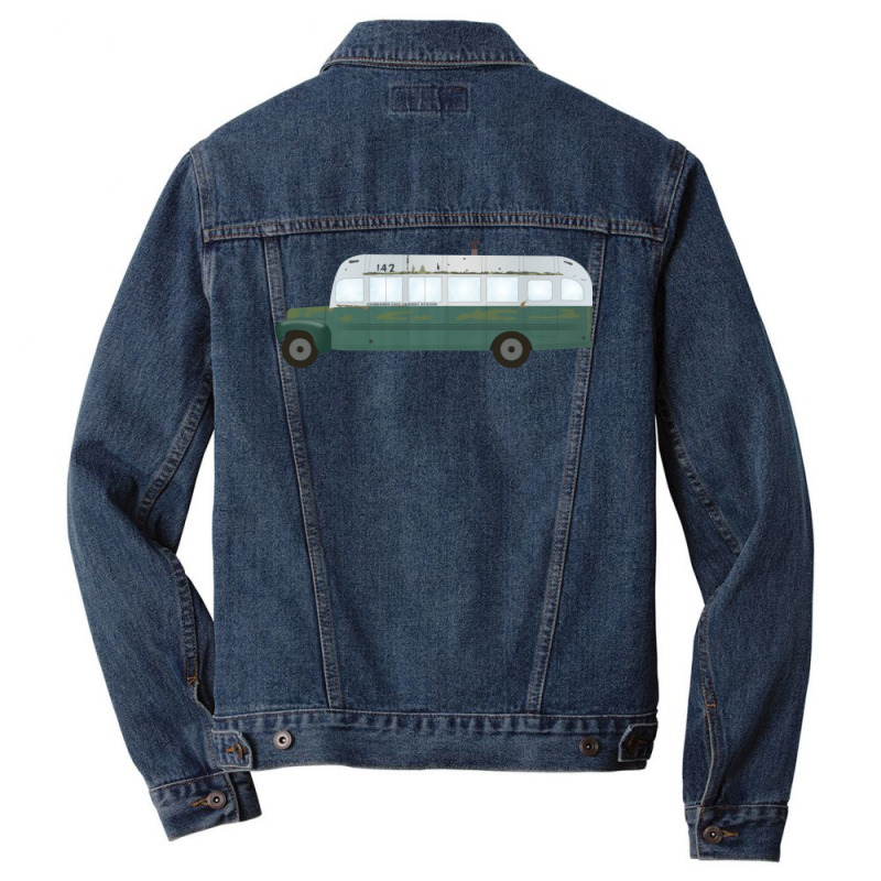 Into The Wild Png Magic Bus S142 Men Denim Jacket by salayobatrazf | Artistshot