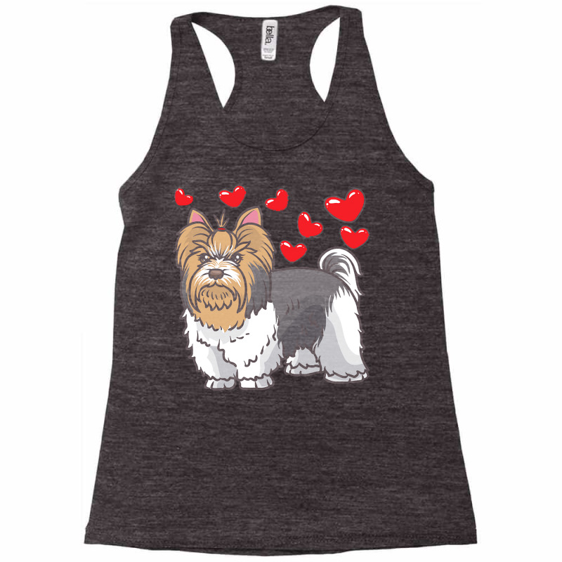 Dog Lover T  Shirt Biewer Yorkshire Terrier Dogs T  Shirt Racerback Tank by alfred65565 | Artistshot