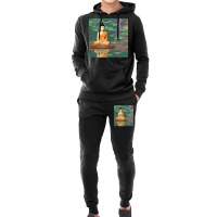 Cartoon Buddha Statue Art Hoodie & Jogger Set | Artistshot