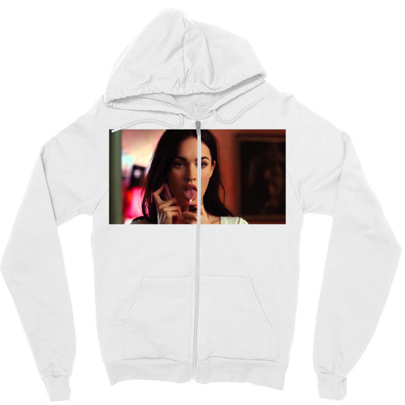 Jennifer's Body Sticker Zipper Hoodie by salayobatrazf | Artistshot