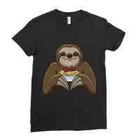 Limited Edition Sloth Spaghetti Meat Balls Ladies Fitted T-shirt | Artistshot