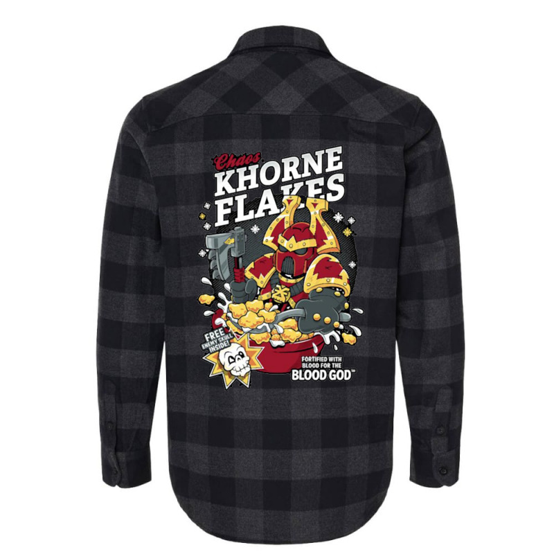 Chaos Khorne Flakes Flannel Shirt | Artistshot