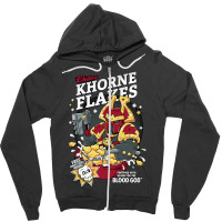 Chaos Khorne Flakes Zipper Hoodie | Artistshot