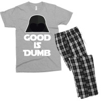 Good Is Dumb   Spacballs Quote Men's T-shirt Pajama Set | Artistshot