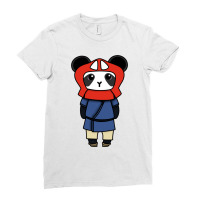 Ashitaka Panda Ladies Fitted T-shirt | Artistshot