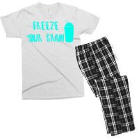 Freeze Your Brain  Heathers Men's T-shirt Pajama Set | Artistshot