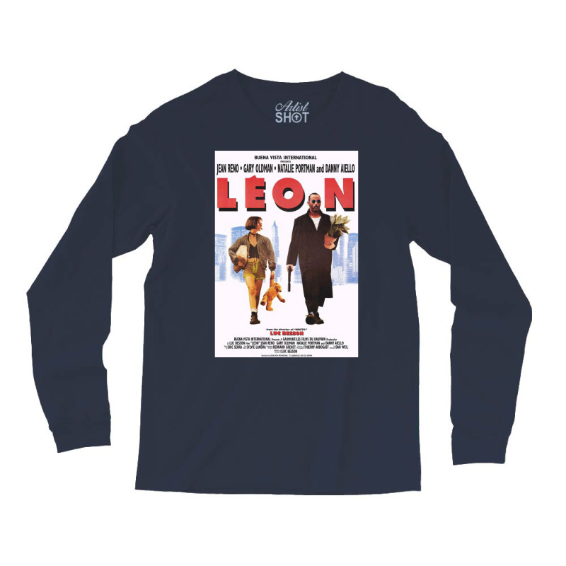 Leon The Professional Long Sleeve Shirts by salayobatrazf | Artistshot