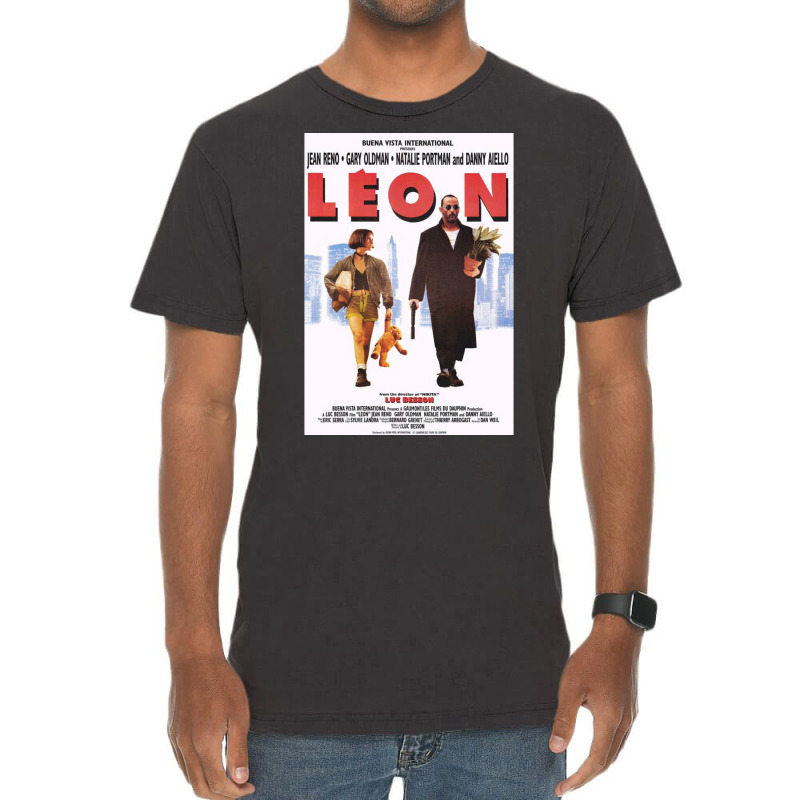 Leon The Professional Vintage T-Shirt by salayobatrazf | Artistshot