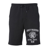 Grey Warden Athletic Department  Dragon Age Gym Shirt Style  Silver Pr Fleece Short | Artistshot