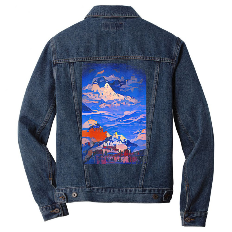 Everest T  Shirtmountain Everest T  Shirt Men Denim Jacket by tomas38978 | Artistshot