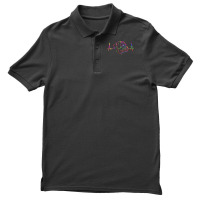 Dogue De Bordeaux T  Shirt Colorful Dogue De Bordeaux Heartbeat T  Shi Men's Polo Shirt | Artistshot