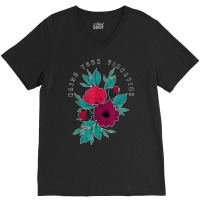 Inspirational Quote Raise Your Vibration T Shirt V-neck Tee | Artistshot