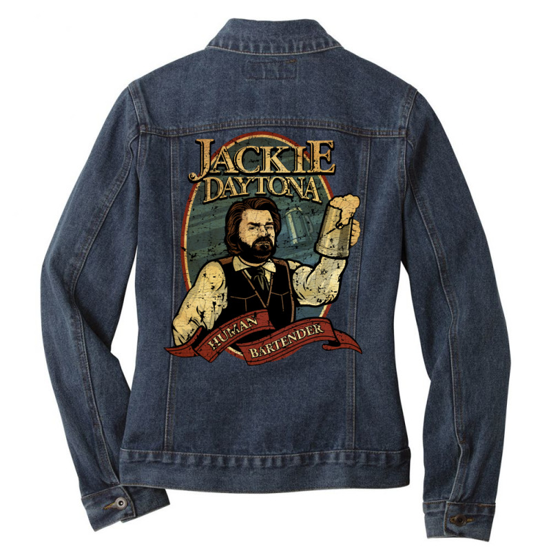 Trending What We Do In The Shadows Jackie Daytona Beer Gift For Fan Ladies Denim Jacket by Berrios Crisp | Artistshot