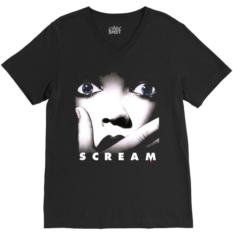 It's A Scream V-Neck Tee by jepaceylqnb | Artistshot