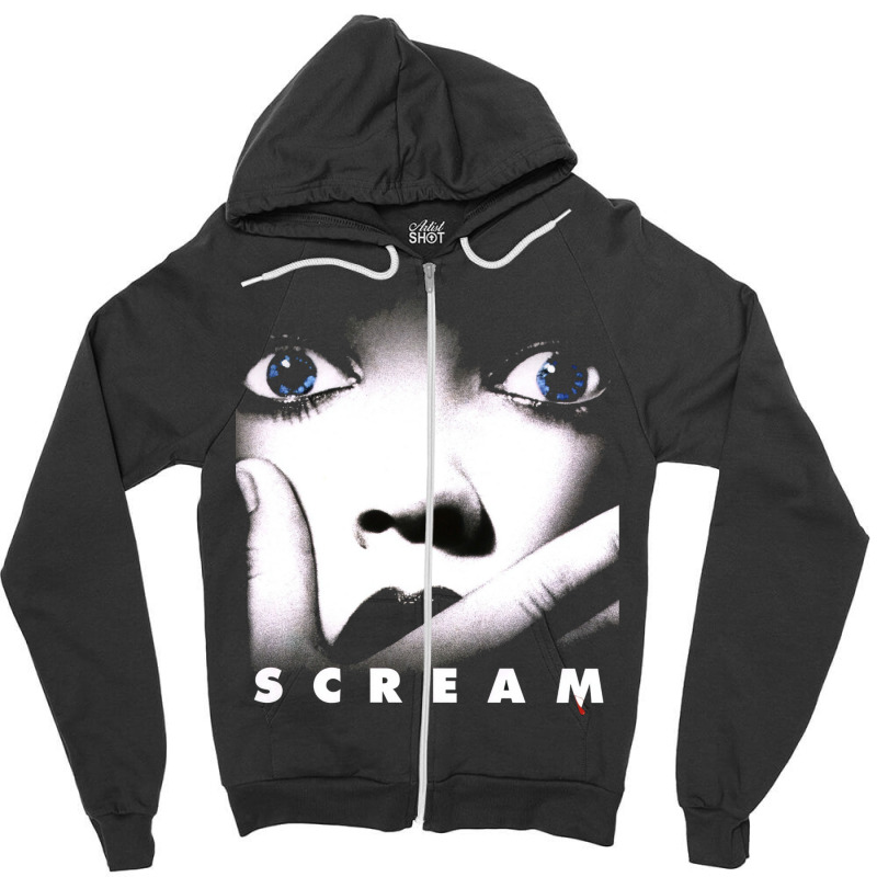 It's A Scream Zipper Hoodie by jepaceylqnb | Artistshot