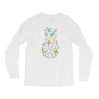 Pineapple Line Art Long Sleeve Shirts | Artistshot