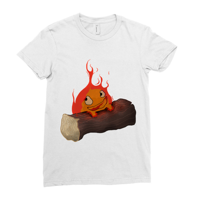 Howls Moving Castle Ladies Fitted T-Shirt by STEVEHICKS | Artistshot