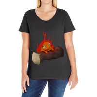 Howls Moving Castle Ladies Curvy T-shirt | Artistshot