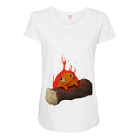 Howls Moving Castle Maternity Scoop Neck T-shirt | Artistshot