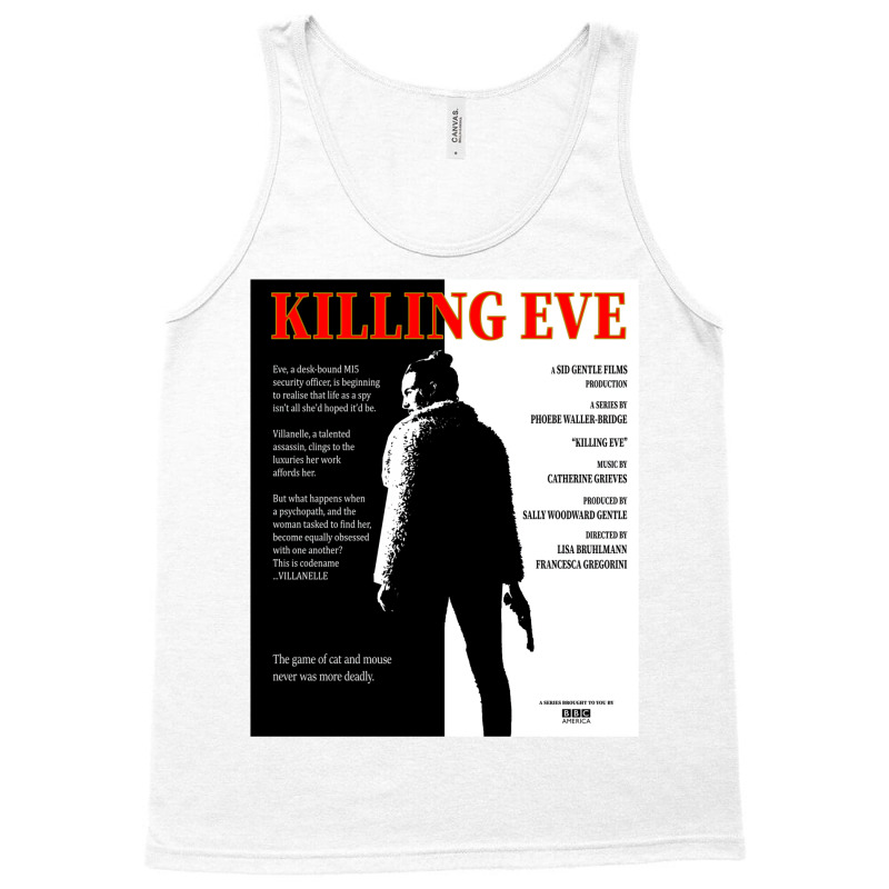 Killing Eve Movie Poster Tank Top by jepaceylqnb | Artistshot