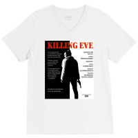 Killing Eve Movie Poster V-neck Tee | Artistshot