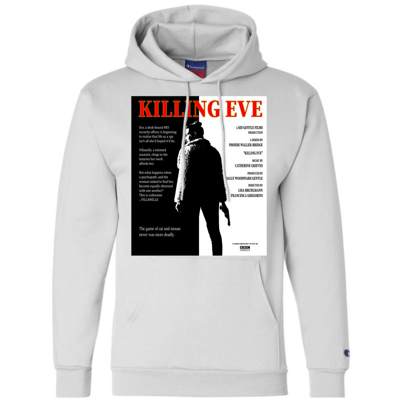 Killing Eve Movie Poster Champion Hoodie by jepaceylqnb | Artistshot