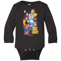 Tick Tock Girl Long Sleeve Baby Bodysuit | Artistshot