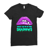 Limited Edition What We Do In The Shadows Vamp Lips Ladies Fitted T-shirt | Artistshot