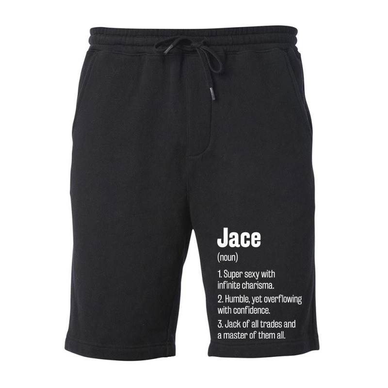 Jace Definition Funny First Name Humor Nickname T Shirt Fleece Short by brict6eguo | Artistshot