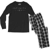 Infinity   White Dirty Men's Long Sleeve Pajama Set | Artistshot