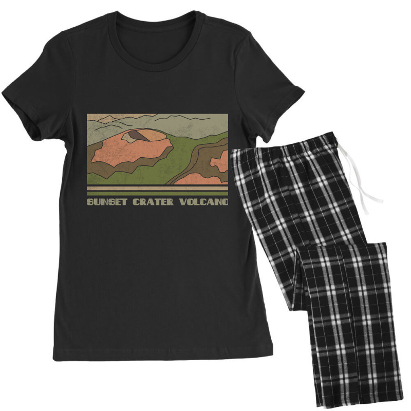 Limited Edition Sunset Crater Volcano National Monument Nature Lover V Women's Pajamas Set by poppyallen | Artistshot