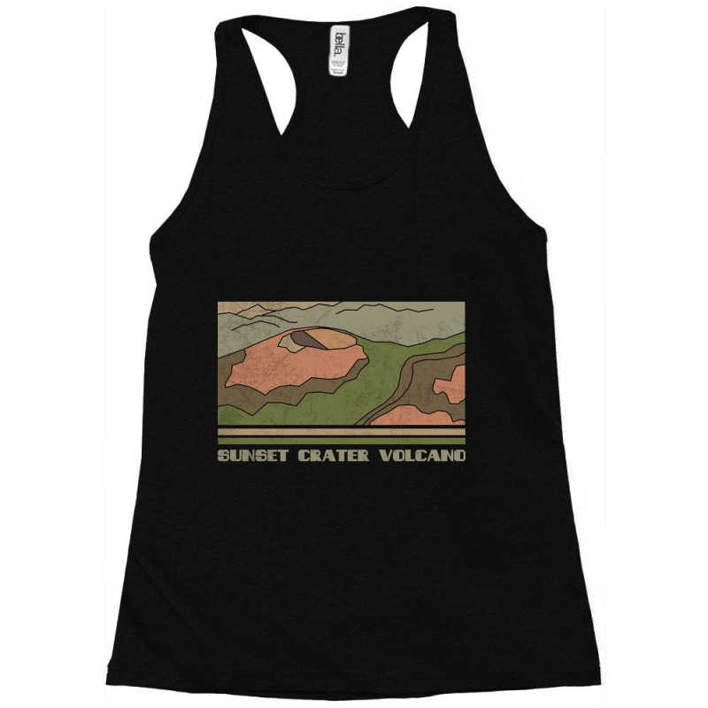 Limited Edition Sunset Crater Volcano National Monument Nature Lover V Racerback Tank by poppyallen | Artistshot