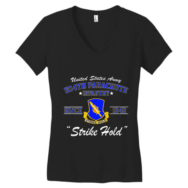 504th Parachute Infantry Regiment 002 Women's V-Neck T-Shirt by JOHNCREASY | Artistshot