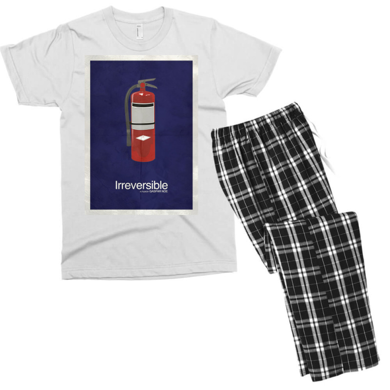 Irreversible   Minimalist Interpretation Men's T-shirt Pajama Set | Artistshot