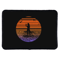 Hot Trend Sup Stand Up Paddle Boarding Stand Up Paddle Paddle And Boar Rectangle Patch | Artistshot