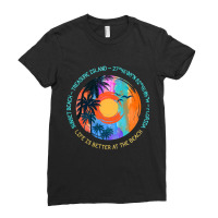 Hot Trend Sunset Beach, Treasure Island, Pinellas County, Florida Ladies Fitted T-shirt | Artistshot