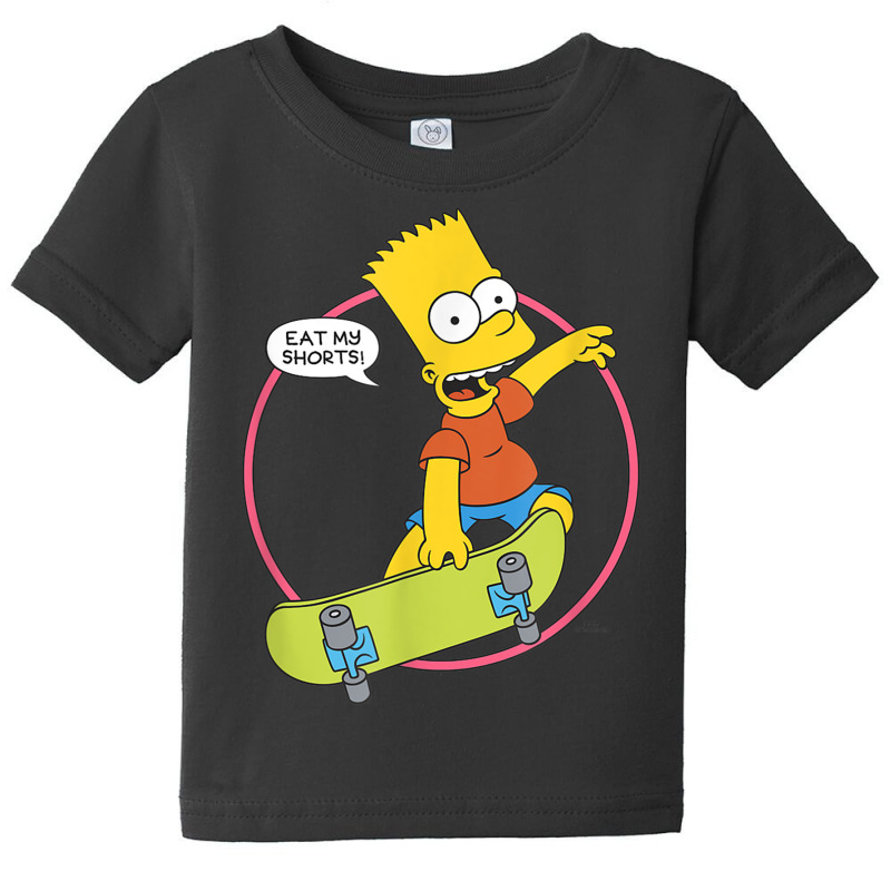 The Simpsons Bart Simpson Eat My Shorts T Shirt Baby Tee by mauthe | Artistshot