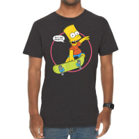 The Simpsons Bart Simpson Eat My Shorts T Shirt Vintage T-shirt | Artistshot