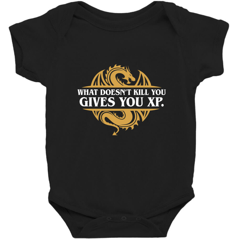 Limited Edition What Doesn't Kill You Gives You Xp Rpg Gamers Baby Bodysuit by Estrada Link | Artistshot