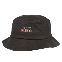 Limited Edition Rn Nurse Leopard Print Registered Nurse Nursing School Bucket Hat | Artistshot