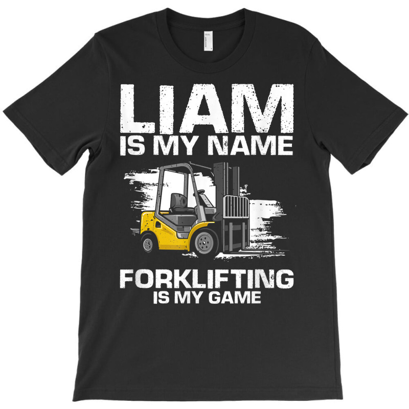 Mens Fork Stacker Operator Design For Forklift Driverfor Liam T Shirt T-Shirt by ald1heberts | Artistshot