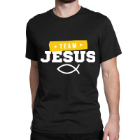 Trending Team Jesus Fish - Christian-nl6xu Classic T-shirt | Artistshot