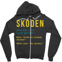 Skoden From Reservation Dog's Zipper Hoodie | Artistshot