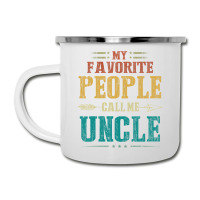 Mens My Favorite People Call Me Uncle Fathers Day Camper Cup | Artistshot