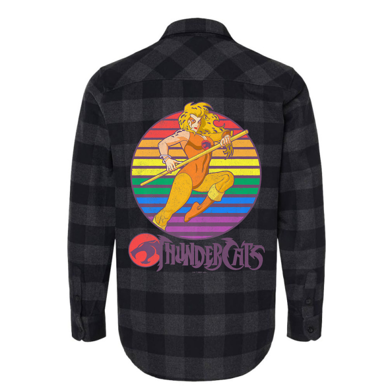 Thundercats Cheetara Rainbow Sunset Poster Premium T Shirt Flannel Shirt by javauxswar | Artistshot