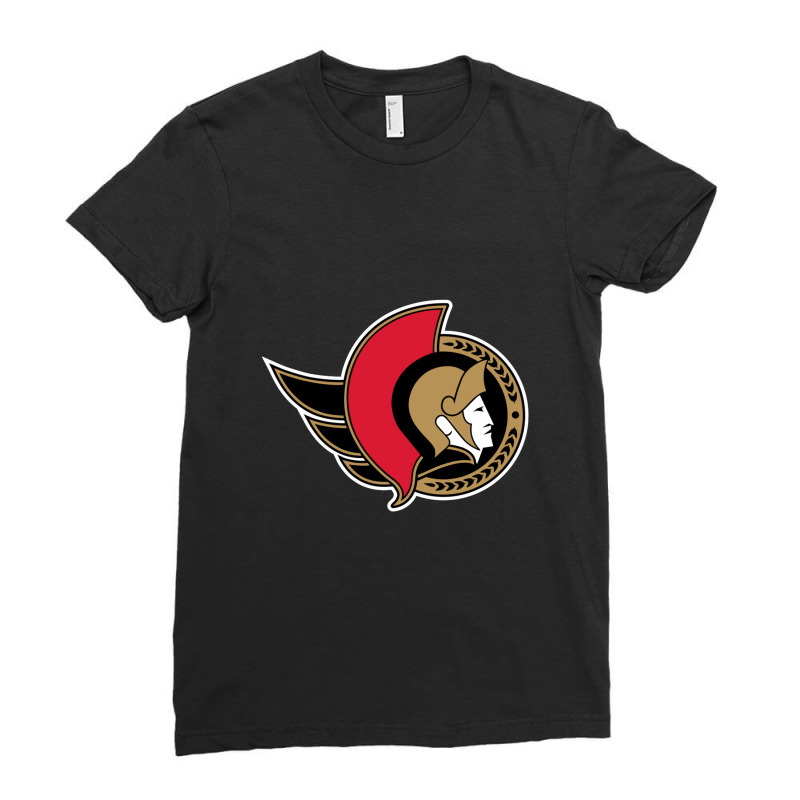 Ottawa At Senators 2020 2021 Ladies Fitted T-Shirt by DIANECULERIE | Artistshot