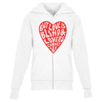 But Love Is Blind And Lovers Cannot See Youth Zipper Hoodie | Artistshot