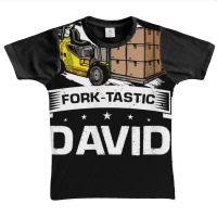 Mens Fork Stacker Operator Design For Forklift Driverfor David T Shirt Graphic Youth T-shirt | Artistshot